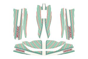 【10セット限定】TONYKART カウルステッカーKIT/M6+M7