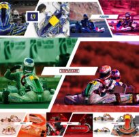 THE FIRST VIDEO IMAGES OF THE New Tony Kart Racer 401 RR, KOSMIC MERCURY RR, EXPRIT NOESIS RR, REDSPEED RX RR, LN FOUR & GILLARD TG17